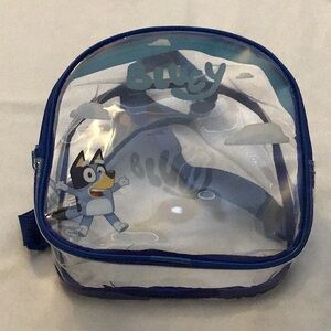 Bluey Clear Zipper Backpack